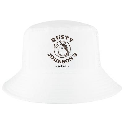 Rusty Johnson's Meat Company, Funny Innuendo Cool Comfort Performance Bucket Hat