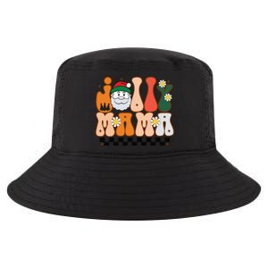 Retro Jolly Mama Christmas Cool Comfort Performance Bucket Hat