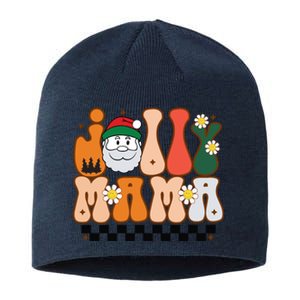 Retro Jolly Mama Christmas Sustainable Beanie