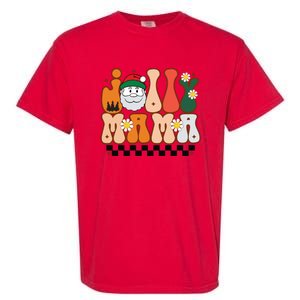 Retro Jolly Mama Christmas Garment-Dyed Heavyweight T-Shirt