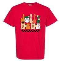 Retro Jolly Mama Christmas Garment-Dyed Heavyweight T-Shirt