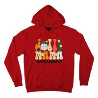 Retro Jolly Mama Christmas Hoodie