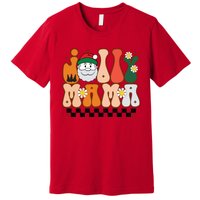 Retro Jolly Mama Christmas Premium T-Shirt