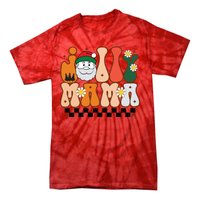 Retro Jolly Mama Christmas Tie-Dye T-Shirt