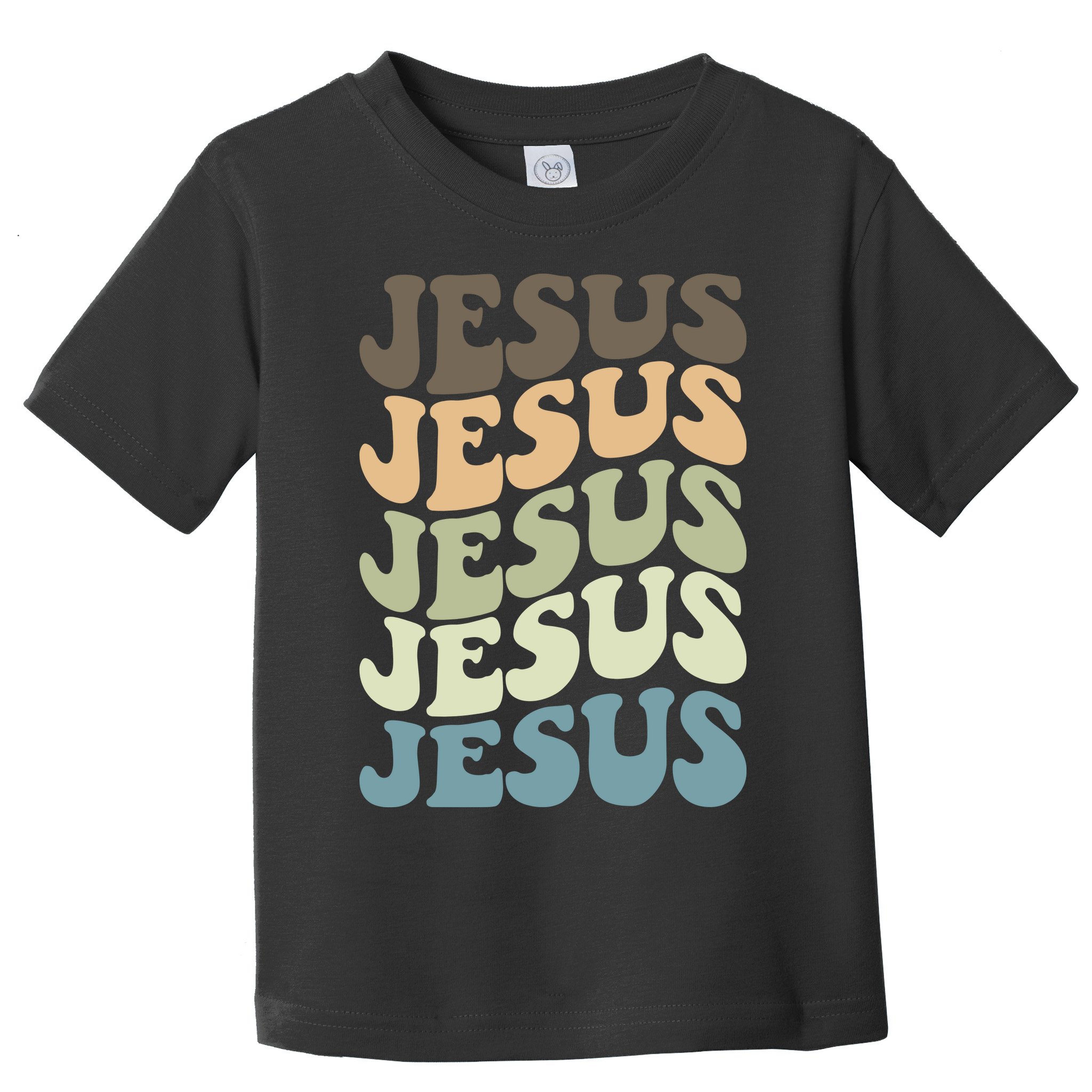 Retro Jesus Name Christian Faith Toddler T-Shirt
