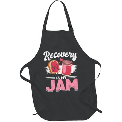 Recovery Jam Narcotics Anonymous Na Aa Sober Sobriety Full-Length Apron With Pockets