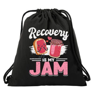 Recovery Jam Narcotics Anonymous Na Aa Sober Sobriety Drawstring Bag