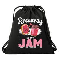 Recovery Jam Narcotics Anonymous Na Aa Sober Sobriety Drawstring Bag