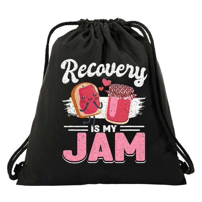Recovery Jam Narcotics Anonymous Na Aa Sober Sobriety Drawstring Bag