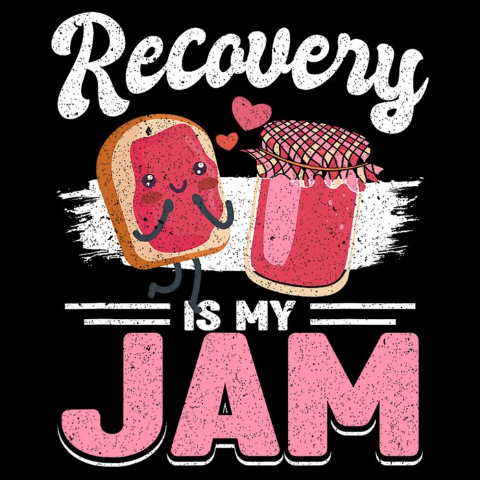 Recovery Jam Narcotics Anonymous Na Aa Sober Sobriety Drawstring Bag