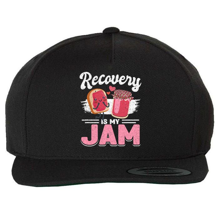 Recovery Jam Narcotics Anonymous Na Aa Sober Sobriety Wool Snapback Cap