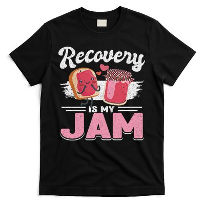 Recovery Jam Narcotics Anonymous Na Aa Sober Sobriety T-Shirt