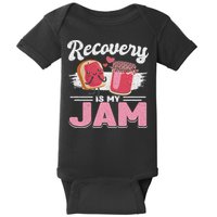 Recovery Jam Narcotics Anonymous Na Aa Sober Sobriety Baby Bodysuit