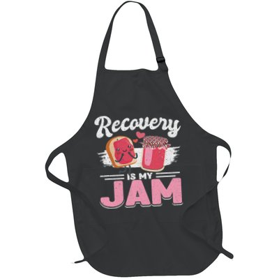 Recovery Jam Narcotics Anonymous Na Aa Sober Sobriety Full-Length Apron With Pockets