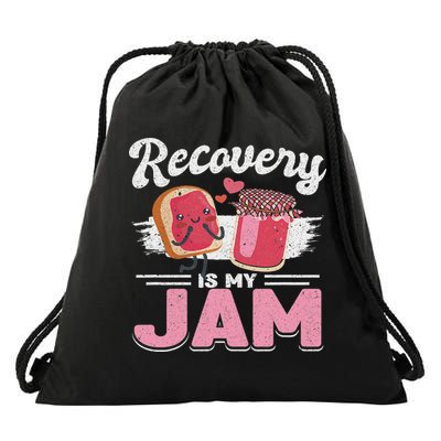 Recovery Jam Narcotics Anonymous Na Aa Sober Sobriety Drawstring Bag