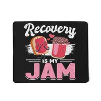 Recovery Jam Narcotics Anonymous Na Aa Sober Sobriety Mousepad