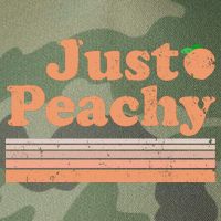 Retro Just Peachy Summer Fun Beach Life Legacy Tie Dye Trucker Hat