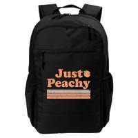 Retro Just Peachy Summer Fun Beach Life Backpack