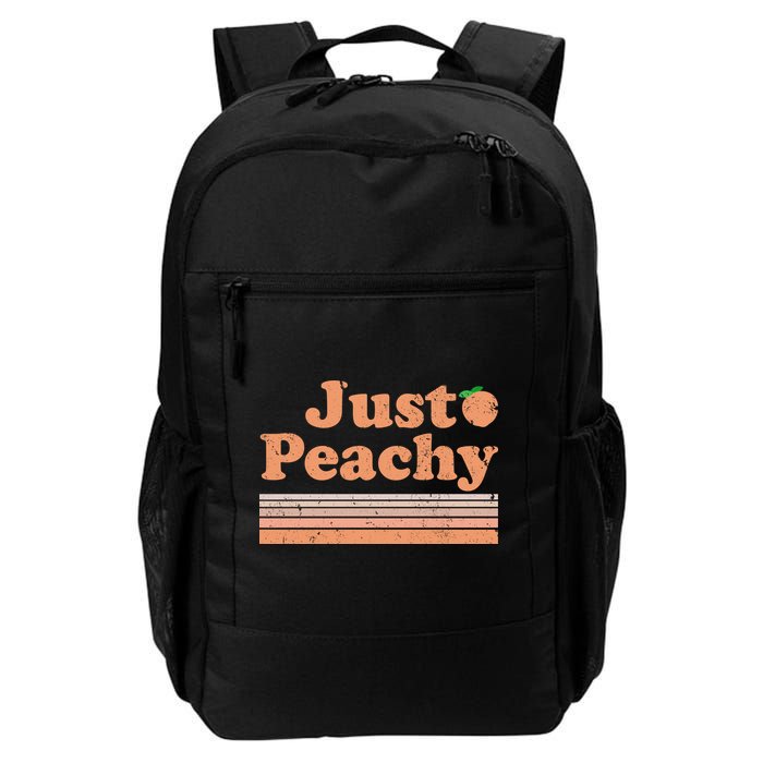 Retro Just Peachy Summer Fun Beach Life Backpack
