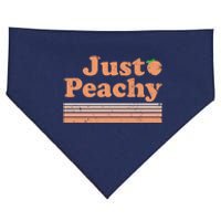 Retro Just Peachy Summer Fun Beach Life USA-Made Doggie Bandana