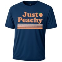 Retro Just Peachy Summer Fun Beach Life Performance Shirt