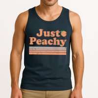 Retro Just Peachy Summer Fun Beach Life Tank Top