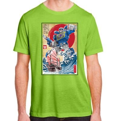 Retro Japanese Robot Soundwave Art Adult ChromaSoft Performance T-Shirt