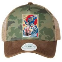Retro Japanese Robot Soundwave Art Legacy Tie Dye Trucker Hat