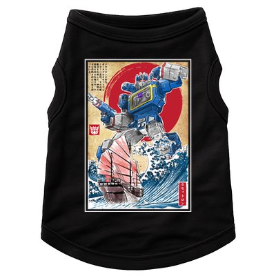 Retro Japanese Robot Soundwave Art Doggie Tank