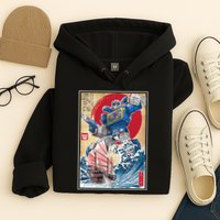 Retro Japanese Robot Soundwave Art Hoodie