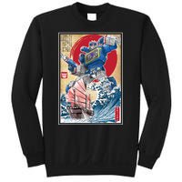 Retro Japanese Robot Soundwave Art Sweatshirt