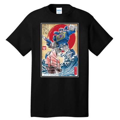 Retro Japanese Robot Soundwave Art Tall T-Shirt