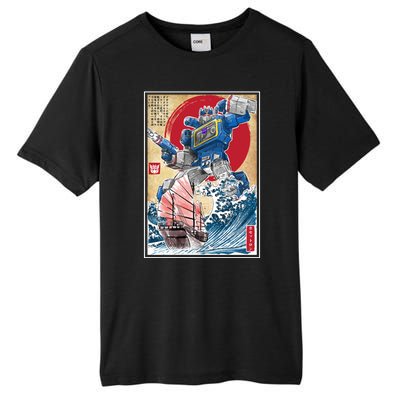 Retro Japanese Robot Soundwave Art Tall Fusion ChromaSoft Performance T-Shirt