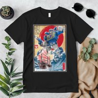 Retro Japanese Robot Soundwave Art Premium T-Shirt