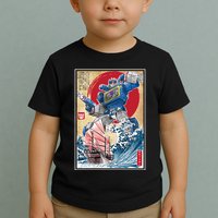Retro Japanese Robot Soundwave Art Toddler T-Shirt