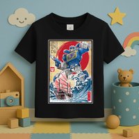 Retro Japanese Robot Soundwave Art Toddler T-Shirt