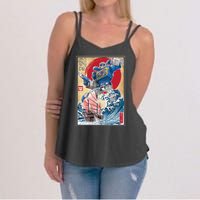 Retro Japanese Robot Soundwave Art Women's Strappy Tank