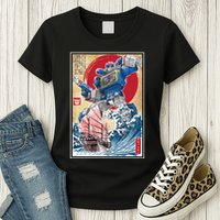 Retro Japanese Robot Soundwave Art Womens T-Shirt