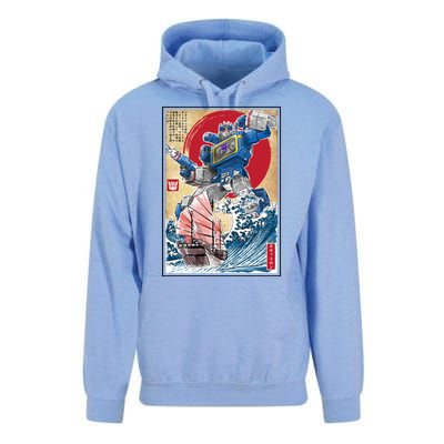 Retro Japanese Robot Soundwave Art Unisex Surf Hoodie