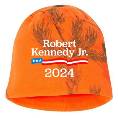 RFK Jr Robert F Kennedy Jr For President 2024 Kati - Camo Knit Beanie