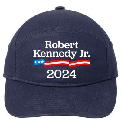 RFK Jr Robert F Kennedy Jr For President 2024 7-Panel Snapback Hat