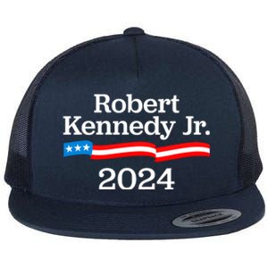 RFK Jr Robert F Kennedy Jr For President 2024 Flat Bill Trucker Hat