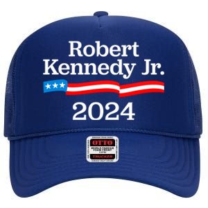 RFK Jr Robert F Kennedy Jr For President 2024 High Crown Mesh Back Trucker Hat