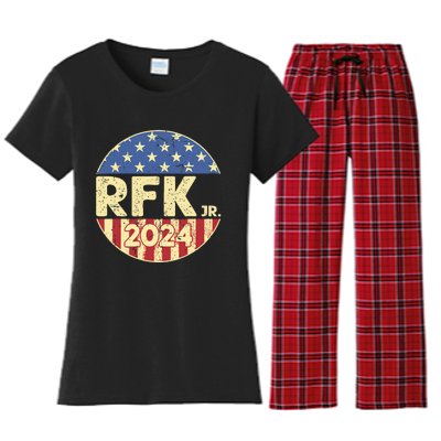 Rfk Jr. Robert F. Kennedy Jr. For President 2024 Women's Flannel Pajama Set