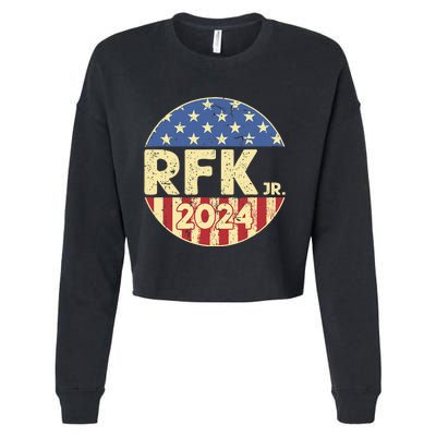 Rfk Jr. Robert F. Kennedy Jr. For President 2024 Cropped Pullover Crew