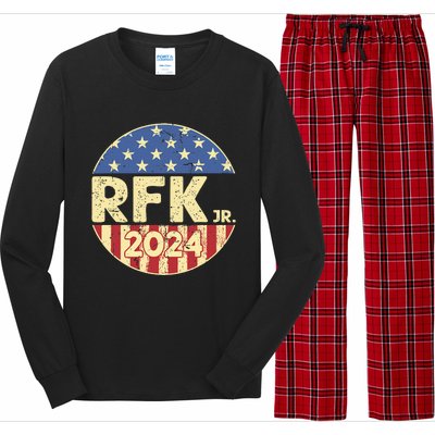 Rfk Jr. Robert F. Kennedy Jr. For President 2024 Long Sleeve Pajama Set