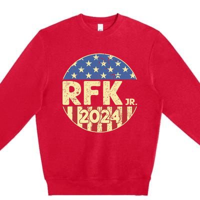 Rfk Jr. Robert F. Kennedy Jr. For President 2024 Premium Crewneck Sweatshirt