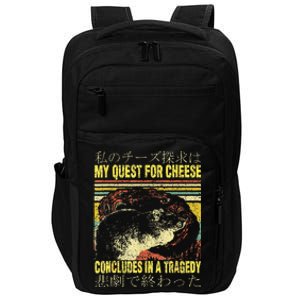 Retro Japanese Rat Impact Tech Backpack