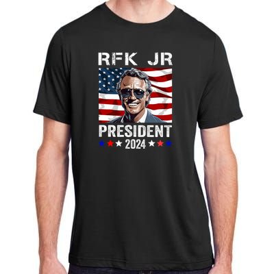 RFK Jr Robert F Kennedy For President 2024 Adult ChromaSoft Performance T-Shirt