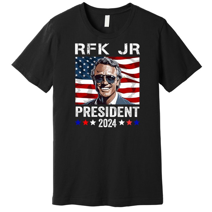 RFK Jr Robert F Kennedy For President 2024 Premium T-Shirt